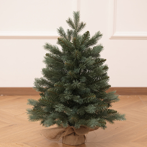 New Arrival Frosted PE <b>Tabletop</b> Christmas <b>Tree</b>, Xmas Decoration Ornament for Living Room & Bedroom - Product Image 1