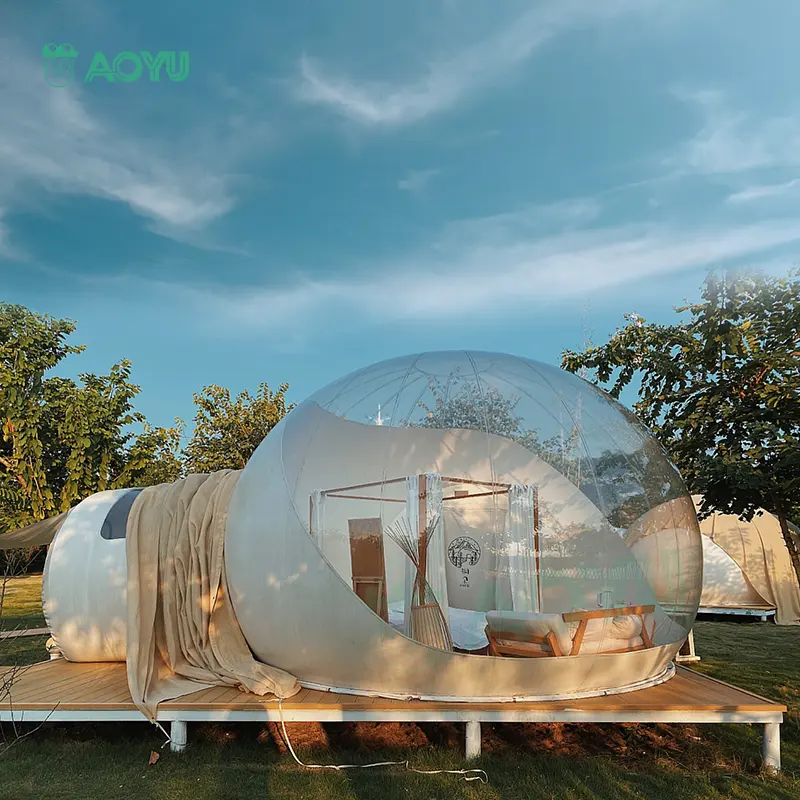 2021 bubbletent lodge gonflable