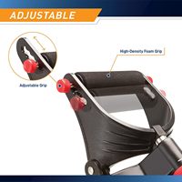 Appareil de musculation pour bras, poignets et avant-bras, équipement de gym à domicile - Cale multicolore 14,5"D x 6"W x 7,75"H