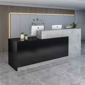 Bureau de réception d'entreprise minimaliste moderne, bureau de réception pour hôtel, <span class=keywords><strong>salon</strong></span> de beauté, bureau de réception pour lieu commercial - Product Image 4