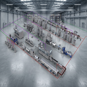 SS Engineers Consultants Ligne de traitement de tomates, Machine de fabrication de ketchup, Machine à purée, Moteur de pompe PLC, Équipement de lavage et de séchage certifié - Product Image 2