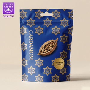 Sacs d'emballage personnalisés imprimés mats pour poudre d'épices (<span class=keywords><strong>piment</strong></span> sec, gingembre, curcuma, <span class=keywords><strong>cannelle</strong></span>) avec fermeture éclair - Product Image 6