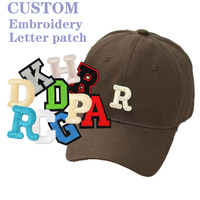 Logo personnalisé Slogan Nom de marque Écusson vêtements Écussons à broder à repasser Écusson à coudre