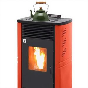 Estufa de Combustión de Pellets para Calefacción de Baño, Ecológica, Duradera, Ligera, Independiente, 9.7KW de Potencia, 12Kg de Combustible - Product Image 1