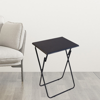 Table de chevet pliante, petite table à manger, famille, bureau simple, plateau de télévision