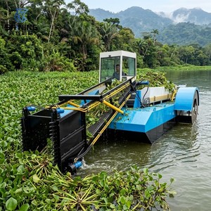 Récolteuse semi-automatique d'algues aquatiques et coupeuse de jacinthe d'eau pour le nettoyage de petits plans d'eau – Approvisionnement direct usine - Product Image 1