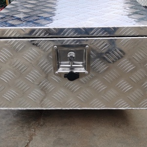 Custom Size Aluminum Portable Waterproof Dustproof Outdoor Truck Gullwing Tool <b>Box</b> <b>Lockable</b> Design 7-9 Compartments 1000L - Product Image 6