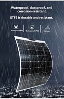 Modules AK Haute Efficacité 35W USB 5V DC 18V Station d'Énergie Solaire Photovoltaïque Semi-Flexible Hors Réseau en Silicium pour Mobile PERC