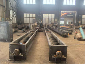 Convoyeur à vis sans fin à grande vitesse réglable en acier de haute qualité, flux de matériau ininterrompu, lignes de production automatisées - Product Image 6