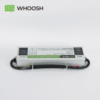 HXS-200S-24 IP67 Étanche Slim Extérieur 8.33A 24V Transformateur de pilote LED AC/DC pour l'éclairage et la signalisation