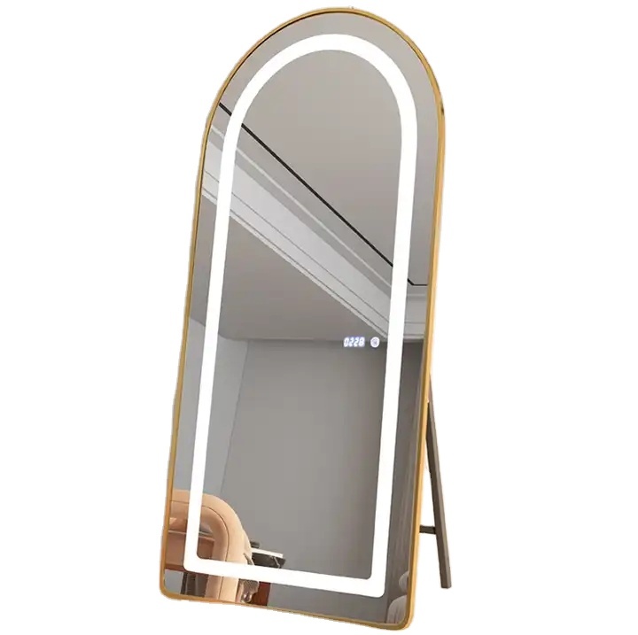 Modern LED Anti Break Rectangular Silver
