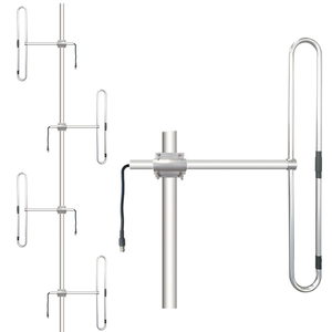 Émetteur radio FM 66-88 MHz ou 88-108 MHz, antenne dipolaire directionnelle extérieure 2,15 dBi, antenne Yagi - Product Image 3