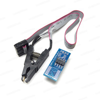 Programador Universal de CI XGecu T48 + 10 Adaptadores de Zócalo para CI SOP8 DIP8 PLCC28 Compatible con NAND/EMMC/MCU/ISP