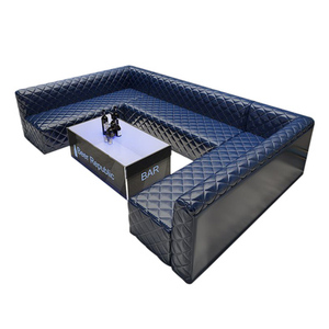 U Shape L Shape Hotel Lounge Bar Sofa Counter <strong>Furniture</strong> Set Event Modular Sofa Night Club <strong>Furniture</strong>