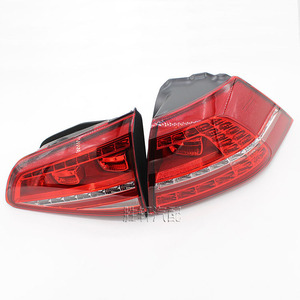 <b>Led</b> Tail <b>Lights</b> For Volkswagen Golf Mk7 <b>Red</b> 12v Combination Lamp - Product Image 1