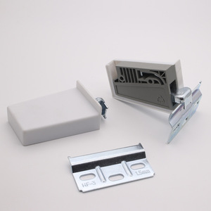 Shangsino Cabinet Hanging <b>Brackets</b> ABS <b>White</b> 1.5mm Thickened For Wall Cabinets Furniture - Product Image 1