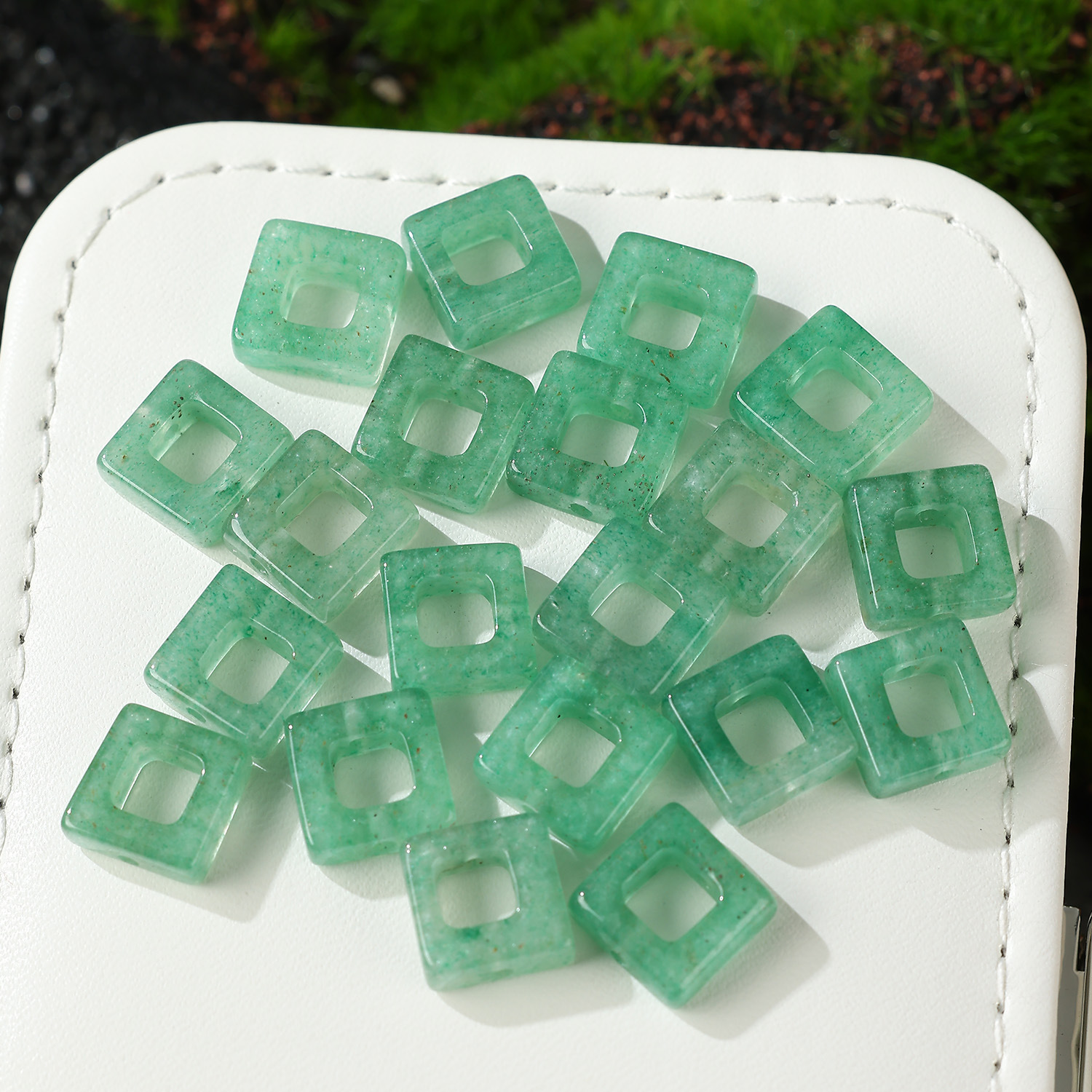 Green aventurine (one)