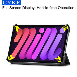 CYKE-Funda de cuero Pu <span class=keywords><strong>Para</strong></span> tableta de 6 generación, carcasa protectora de 8,3 pulgadas <span class=keywords><strong>Para</strong></span> <span class=keywords><strong>Ipad</strong></span> <span class=keywords><strong>Mini</strong></span> 6 2021 8,3 - Product Image 2