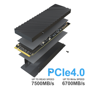 Memoryhayalet M.2 PCIe4.0 SSD yüksek hızlı m.2 2280 PCIe Gen4.0x4 m.2 nvme ssd Macbook Laptop için bağımsız önbellek ile 2TB 1TB - Product Image 3