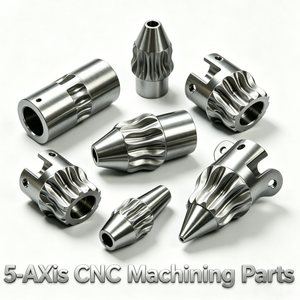 Prix usine OEM : Ensemble d'engrenages hélicoïdaux et coniques en acier inoxydable usiné CNC pour pièces de compresseur d'air à vis aérospatiales - Product Image 3