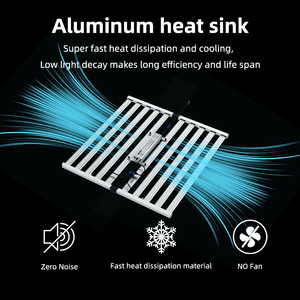 Nhà máy tùy chỉnh 1000W quang phổ đầy đủ IP68 không thấm nước mờ Daisy chuỗi dẫn phát triển đèn cho tăng trưởng thực vật trong nhà - Product Image 6