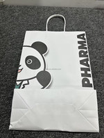 Sac en papier d'emballage cadeau imprimé avec votre propre logo, design de Guangzhou