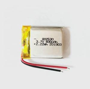 802530 600mah <span class=keywords><strong>3</strong></span>,7 v power warehousing Battery lithium-ion cells packet with Connector for ups - Product Image 3
