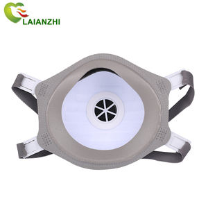 جودة عالية FFP3 للاستعمال مرة واحدة KP39211 4 طبقات غطاء رأس أبيض على شكل كوب صمام قابل للتعديل ، CE - Product Image 5