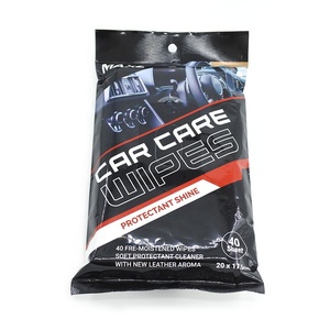 Toallitas húmedas con olor a limón multiusos sin alcohol al por mayor de fábrica, toallitas húmedas OEM para limpieza de coches - Product Image 3