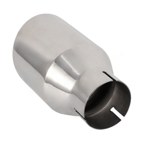 Embout d'échappement épaissi en acier inoxydable, embout de silencieux rond, universel, adapté aux échappements automobiles - Product Image 3