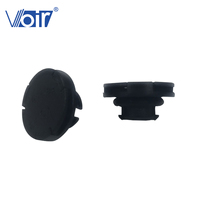 Voir e-PTFE Snap-in Rond Noir Plastique IP67 IP69K Étanche Pressing Air Vent Plug Balance Pressure Valves