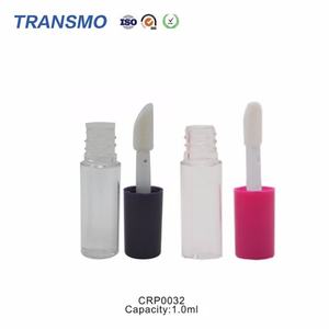 Tubo de Brillo Labial de Diseño Libre, Mini Envases Transparentes para Brillo Labial, Tubo de 1 ml, Tubo de Embalaje Vacío para Brillo Labial con Pincel - Product Image 3