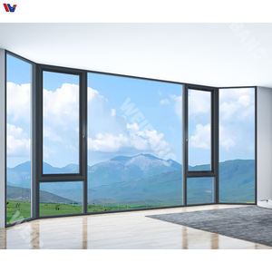 Fenêtre intérieure moderne en alliage d'aluminium avec verre revêtu facile à nettoyer pour usage domestique et commercial extérieur - Product Image 3