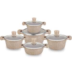 Ucclife OEM canh nồi đồ nấu nướng không dính 10 cái Granite tùy chỉnh - Product Image 3