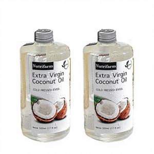 Aceite de Coco Virgen Extra 100% Puro de Alta Calidad, Grado Alimenticio, Marca Nutrifarm, Suministro a Granel de Indonesia - Product Image 1