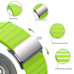 Forwelleny 18mm từ khóa nylon dây đeo đồng hồ cho <span class=keywords><strong>Garmin</strong></span> VENU 3S ban nhạc Vòng đeo tay cho Honor <span class=keywords><strong>S1</strong></span> Watchband - Product Image 5