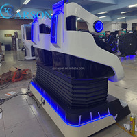 La plus nouvelle chaise d'oeufs de VR nouvelle capsule spatiale d'amusement simulation de jeu d'espace extra-atmosphérique 2 sièges simulateur de croisière 9D VR capsule spatiale