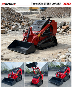 Woer T460 miễn phí vận chuyển Mini Skid chỉ đạo Bộ nạp DIESEL theo dõi nhỏ gọn Crawler với CE EPA động cơ cho cảnh quan xây dựng trang trại - Product Image 6
