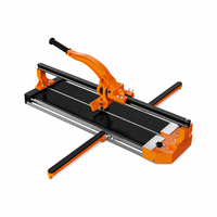 TOPSUMWAY TW-CZ-C5-800 Coupe-carreaux laser infrarouge manuel à base en aluminium avec rail en I unique pour la construction et la rénovation domestique