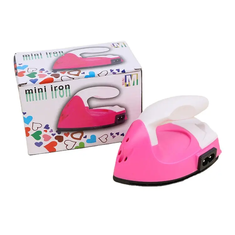 Портативный дорожный Утюг небольшой DIY машины, обитый тканью Электрический мини-Утюг для шитья