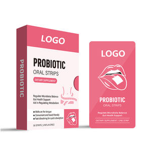 Groothandelsprijs C Veganistische Orale Dunne Filmsupplement 100 Miljard Cfu Akk Probiotica Slanke Orale Strip Voor Het Bevorderen Van De Spijsvertering - Product Image 6