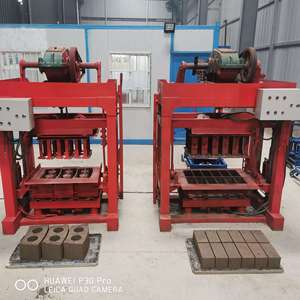 Điện bê tông rỗng khối máy làm nhỏ xi măng rỗng gạch Maker giá - Product Image 6