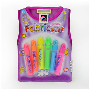 Rotulador de Pintura Textil de Secado Rápido al por Mayor, <span class=keywords><strong>6</strong></span> Colores, para Niños - Product Image 4