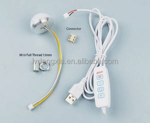 Ampoules <span class=keywords><strong>de</strong></span> 35 mm <span class=keywords><strong>de</strong></span> diamètre en trois couleurs pour <span class=keywords><strong>interrupteur</strong></span> tactile, <span class=keywords><strong>miroir</strong></span> <span class=keywords><strong>de</strong></span> <span class=keywords><strong>salle</strong></span> <span class=keywords><strong>de</strong></span> <span class=keywords><strong>bain</strong></span> Hollywood, <span class=keywords><strong>miroir</strong></span> mural, 1 W par pièce - Product Image 4