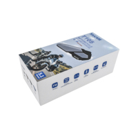 Intercom Bluetooth pour moto T10, 1200 m, 8 motards, puce Qualcomm 5.4, étanche IP67, casque compact