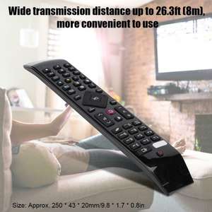 32HB1W66l 40HB1W66l için Hitachi TV uzaktan kumandası RC49141 32hb432/ 32HB4T41 433MHZ 49HB5W62 su geçirmez NET/FLIX düğmesi sabit - Product Image 3