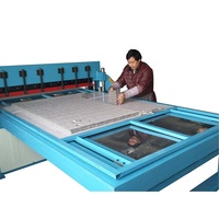 Zig zag cuchillo CNC muestra de la tela de la máquina de corte