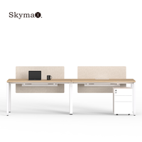 Skymax bureau chaise de bureau poste de travail espace de travail bureau d'ordinateur poste de travail côté unique bureau