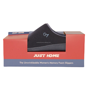 Chaussons d'intérieur G4 de haute qualité pour hommes, anti-rides, avec semelle intérieure anti-affaissement en mousse à mémoire de forme <span class=keywords><strong>ultra</strong></span>-douce, pour l'hiver - Product Image 1