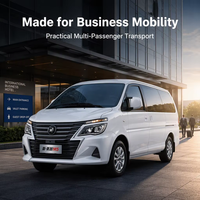 Nouveau Dongfeng M5 Mini Van de Haute Qualité avec 7 Sièges, Euro VI, Turbo, Boîte Manuelle, Pneus R15, Conduite à Gauche, Essence/Pétrole pour Usage Commercial OEM ODM